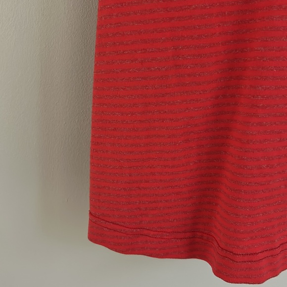 Lululemon Cool Racerback Tank Orange Stripe - Picture 5 of 5